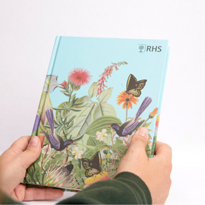 RHS Bird Scene Hardback Sketchbook A5